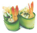Gunkan Shrimp and Avocado